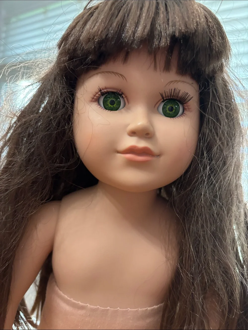 Classic Brown-Haired American Doll